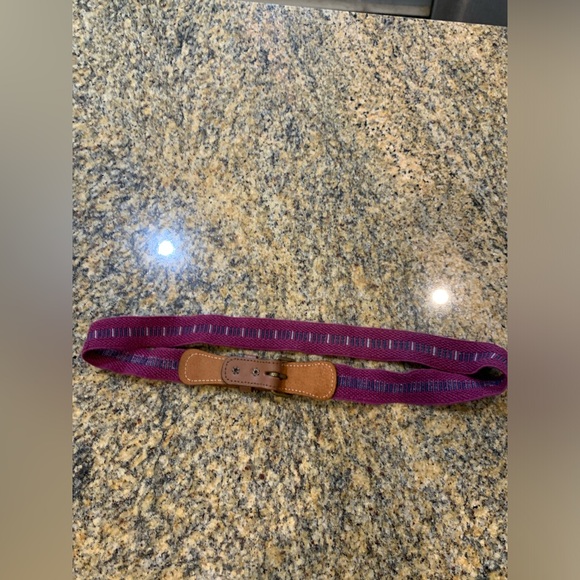 Vintage women’s leather belt size 30 - Picture 4 of 9